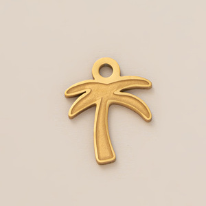 Pendentif de série alimentaire transfrontalier collier anneau vivant station indépendante collier pendentif rond pendentif couleur or 18 carats - Product Image 5