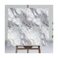 Autocollant mural en carrelage de marbre moderne, imperméable, en PVC épaissi pour salon, autocollant UV