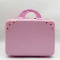 Coffret de rangement compact promotionnel, valise de voyage mini, étui à maquillage 14 pouces, mallette de rangement cosmétique