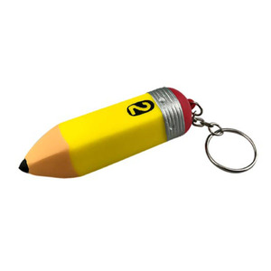Llavero Antiestrés con Forma de Lápiz y Logotipo Personalizado, Regalo Promocional para Llaveros y Mosquetones - Product Image 1