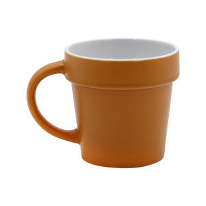 Mug en céramique, porcelaine, couleur unie, cadeaux d'affaires, mugs grande capacité - Product Image 1
