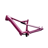 Cuadro de Bicicleta Eléctrica de Montaña (E-MTB) con Suspensión Completa, Personalizado OEM/ODM, para Bosch G5 Bafang M600 |   Chasis de Aleación de Aluminio 6061 Totalmente Personalizable para Marca