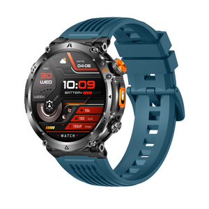Montre connectée HT42 avec GPS, étanche, appels Bluetooth, moniteur de fréquence cardiaque et d'oxygène sanguin, pour le sport en extérieur - Product Image 3