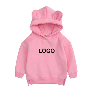 Felpe <span class=keywords><strong>con</strong></span> Cappuccio a Orecchie di Orso per Mamma e Figlia, Cappotti Invernali in Cotone Felpato, Felpe Personalizzabili per Donne e Bambini da 0 a 12 Anni - Product Image 4