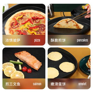 Plancha Eléctrica Master Chef 275x340x100mm con Calentamiento de Doble Cara, Apertura de 180 Grados y Superficie Antiadherente - Product Image 4