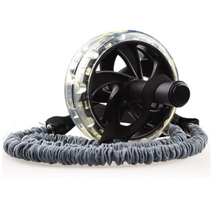 Rouleau <span class=keywords><strong>de</strong></span> roue abdominale multifonction avec corde <span class=keywords><strong>de</strong></span> traction, équipement <span class=keywords><strong>de</strong></span> Fitness amincissant - Product Image 3