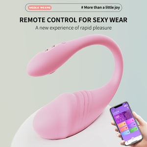 แอปควบคุมเครื่องสั่นกระตุ้นจุดจี บลูทูธ กระตุ้นคลิตอริส ของเล่นทางเพศสำหรับผู้หญิง ผู้หญิง คู่รัก  ดิลโดแบบไข่  สำหรับการสำเร็จความใคร่ด้วยตนเอง - Product Image 1