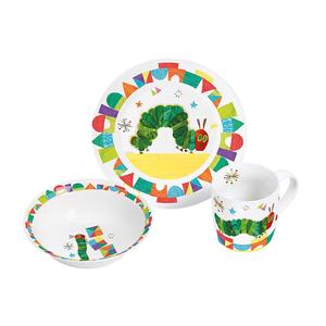 Ensemble de petit-déjeuner GEDA LABELS en porcelaine chenille Nimmersatt 3 pièces - Product Image 1