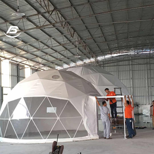 Nhà Máy Giá Vòng Dome Lều Cho Khách Sạn & Khu Nghỉ Mát Sử Dụng-Bền, Di Động Ngoài Trời Glamping Lều Cho Các Sự Kiện 6M 4-Người Dome Lều - Product Image 1
