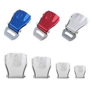 Boucle d'avion en alliage d'aluminium robuste avec fermeture à bascule verrouillable et réglable pour ceinture de sécurité, sécurité de conduite - Product Image 2