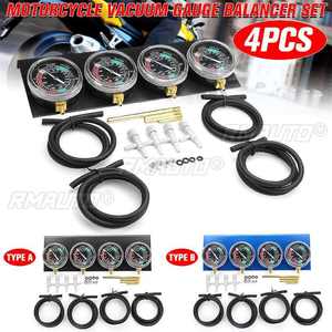 Juego de 4 Herramientas Sincronizadoras de Carburador para Motocicleta, Medidor de Sincronización de Carburador para Motores de 4 Cilindros - Product Image 1