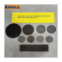 Feuille de panneau lumineux à LED avec noyau en nid d'abeille en aluminium de petite taille de cellule
