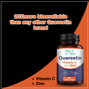 Hot bán quertcetin viên nang với vitamin C kẽm chế độ ăn uống bổ sung cho hỗ trợ miễn dịch và khỏe mạnh lão hóa cho người lớn - Product Image 3