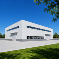 Certification ISO9001 pour les ateliers à structure métallique moderne, les bâtiments d'entrepôts industriels préfabriqués légers en métal.