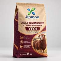 Additifs Alimentaires 2,5% Prémélange Composé en Poudre pour Aliments Bétailiers de Qualité avec Minéraux et Oligo-éléments Favorise la Nutrition YF01 Jinmao