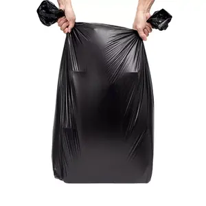 Black Plastic Garbage Bag Plastic Trash Bag Plastic Dustbin Liners
