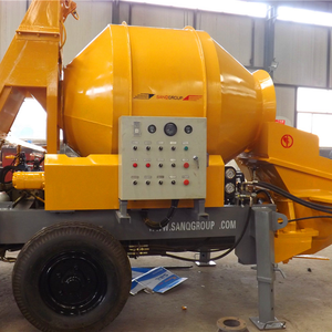 Bomba de hormigón diésel, bomba de tierra de transporte de mortero para obras de construcción hermosa y duradera - Product Image 6