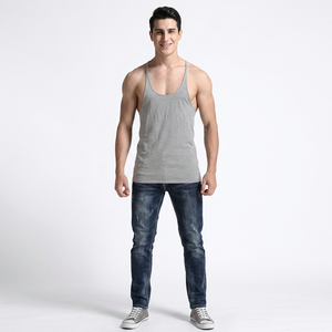 Débardeur de sport personnalisé pour homme, idéal pour la musculation, la course à pied, le marathon, le basketball et les activités sportives – Vente en gros - Product Image 1