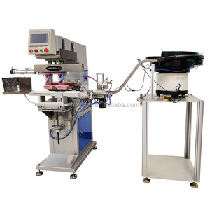 Tapa de botella de plástico Pad Printing Inkcup Machine De Tampographie 2 colores Encriers Ferms Tampondruck Clothe Size Clip Tampon Printer - Product Image 1