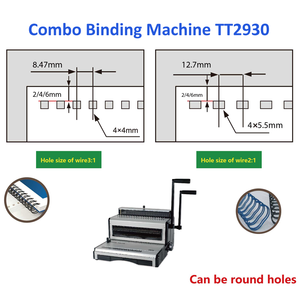 TT2930 Dây Kết Hợp Nhiều Chức Năng Hạng Nặng Giá Máy Đóng Sách Lịch Chữ <span class=keywords><strong>O</strong></span> - Product Image 3