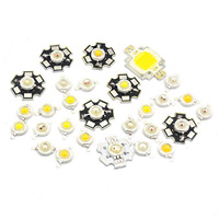 Diode LED Jstronic haute puissance 1W 3W 5W UV rouge bleu vert jaune orange blanc violet rose pour l'éclairage