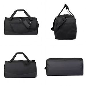 10pcs Custom Logo Oxford Gym <b>Bags</b> Large Capacity Sport Yoga <b>Bag</b> <b>With</b> <b>Shoes</b> <b>Compartment</b> Multi-function Travel Duffel <b>Bag</b> - Product Image 3