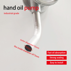 Bomba de aceite de aluminio pequeña, llenador de aceite de engranaje Manual, lubricador de bomba de aceite manual - Product Image 6