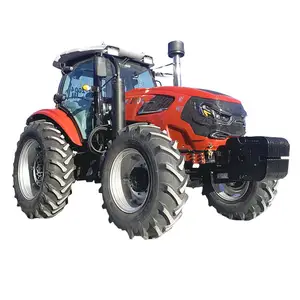 Traktor pertanian multifungsi, peralatan pertanian 4WD 200HP untuk traktor beroda