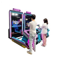 Machine de jeu d'arcade vidéo simulateur de tir à pistolet laser dynamique à 2 joueurs
