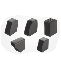 Embouts antidérapants en plastique et caoutchouc, housse de protection pour Table, chaise, meubles, pieds
