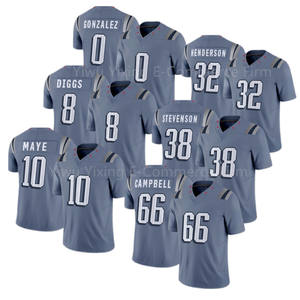 2025年の新しいライバルカスタムステッチアメリカンフットボールジャージ10メイ8ディグス0ゴンザレス32ヘンダーソン38スティーブンソンドゥショート - Product Image 1