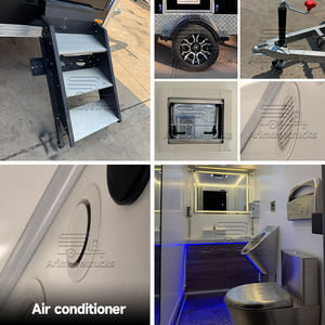 Toilettes portables <span class=keywords><strong>de</strong></span> luxe avec porte coulissante, <span class=keywords><strong>cabine</strong></span> <span class=keywords><strong>de</strong></span> <span class=keywords><strong>douche</strong></span> extérieure pour salle <span class=keywords><strong>de</strong></span> bain, toilettes portables, remorque <span class=keywords><strong>de</strong></span> toilettes - Product Image 5