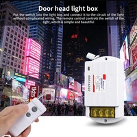 Haute puissance 40A relais contrôleur intelligent moteur marche arrêt lumière AC 220V RF récepteur sans fil télécommande interrupteur pour pompe Submersible