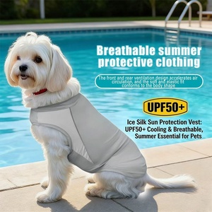Ropa para Perros, Fresca para Salidas de Verano, Protección Solar UPF50+, Transpirable y Refrescante, para Perros Medianos y Grandes como Golden Retriever y <span class=keywords><strong>Border</strong></span> <span class=keywords><strong>Collie</strong></span> - Product Image 1