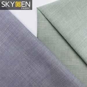 Skygen Plain twill 35% Viscose 65% Polyester rayon/polyester fabric viscose rayon fabric
