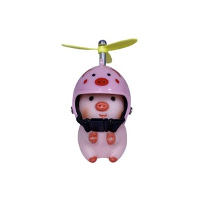 Décoration Électrique pour Voiture en Forme de Cochon, Modèle PVC Animal, Coupe-Vent, Canard Cochon TQPIG - Product Image 4