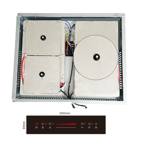 Bếp từ âm <span class=keywords><strong>3</strong></span> vùng nấu ẩn năm 2025, lắp đặt dưới mặt đá granite và hỗ trợ bếp từ âm tích hợp - Product Image 1