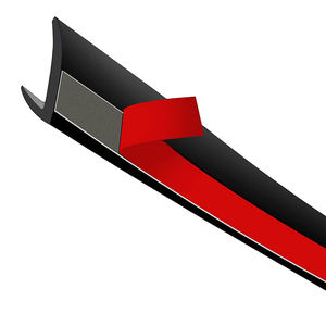 Bande <span class=keywords><strong>d</strong></span>'étanchéité en caoutchouc en forme <span class=keywords><strong>de</strong></span> Z pour vitres et portes <span class=keywords><strong>de</strong></span> voiture, bande <span class=keywords><strong>d</strong></span>'étanchéité creuse anti-intempéries, en promotion - Product Image 5