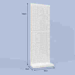 Heavy-Duty siêu thị Kim Loại hiển thị đứng đa chức năng Nail Board sàn đứng giá siêu thị giá - Product Image 3