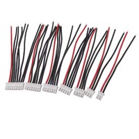 Câble d'équilibrage de JST-XH en silicone 22AWG pour chargeur de batterie Lipo 1S-7S RC 2.54mm Pitch Plug Wire Connector Electronic Modules Kits