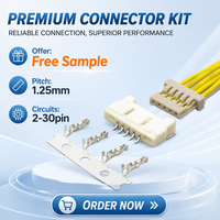 Connecteur fil-circuit imprimé pas de 1,25 mm SMT Wafer HIROSE DF14 compatible KR1255 1A 150V profil bas pour appareil portable