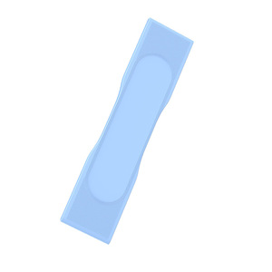 Banda Elástica de Yoga Kiyoshi Azul HQ47, Bandas de Resistencia a Rayas para Entrenamiento, Fitness, Estiramiento y Ejercicio - Product Image 1