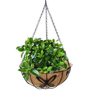 Suspensions murales de cuisine en jute, paniers suspendus, petits paniers tressés en forme de goutte d'eau, pots en bambou pour plantes vides - Product Image 4
