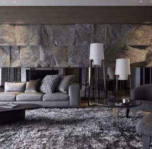 Pannello di parete in pietra decorativa 3d per esterni a prova di fuoco acqua - Product Image 5