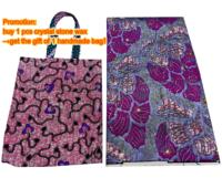 Achetez 1 pièce et obtenez un sac fourre-tout fait main gratuit en tissu africain, tissu ciré avec pierres, Pagne africain, imprimé Ankara ciré avec pierres