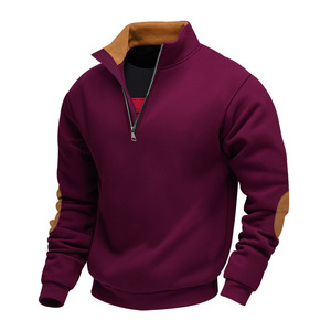 Sudadera con capucha <span class=keywords><strong>de</strong></span> manga larga <span class=keywords><strong>de</strong></span> invierno para hombre, Jersey informal con cremallera y logotipo frontal, novedad <span class=keywords><strong>de</strong></span> otoño <span class=keywords><strong>al</strong></span> <span class=keywords><strong>por</strong></span> <span class=keywords><strong>mayor</strong></span> - Product Image 4
