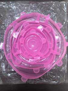 Silicone Cover Stretch Lids Reusable Airtight Food <b>Wrap</b> Covers Keeping Fresh Seal Bowl Stretchy <b>Wrap</b> Cover <b>Kitchen</b> Cookware - Product Image 5