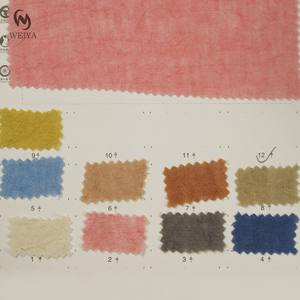 Tessuto traspirante tinta unita stile retrò merci pronte vendere rotolo metro prezzo <span class=keywords><strong>inchiostro</strong></span> tintura puro tessuto di <span class=keywords><strong>lino</strong></span> per abbigliamento - Product Image 2