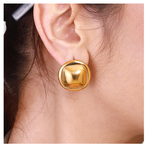 ต่างหูสแตนเลสวินเทจต่างหูรูปดอกไม้เพทายสีสันสดใสสำหรับเป็นของขวัญต่างหูแฟชั่นต่างหูตรงจากอินเดีย - Product Image 4