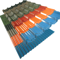 Hotsale Couleur Bleu Vert Couleur G550 Couche De Revêtement De Zinc Couleur Bleue Galvanisé Tôle De Toiture En Acier Ondulé
